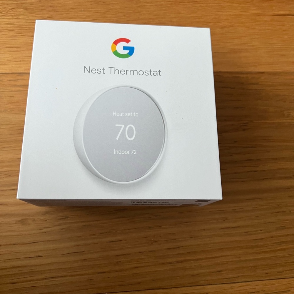 Google Nest Thermostat - White